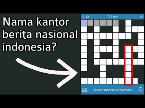 Fungsi Kantor Berita Nasional Indonesia Jawaban TTS